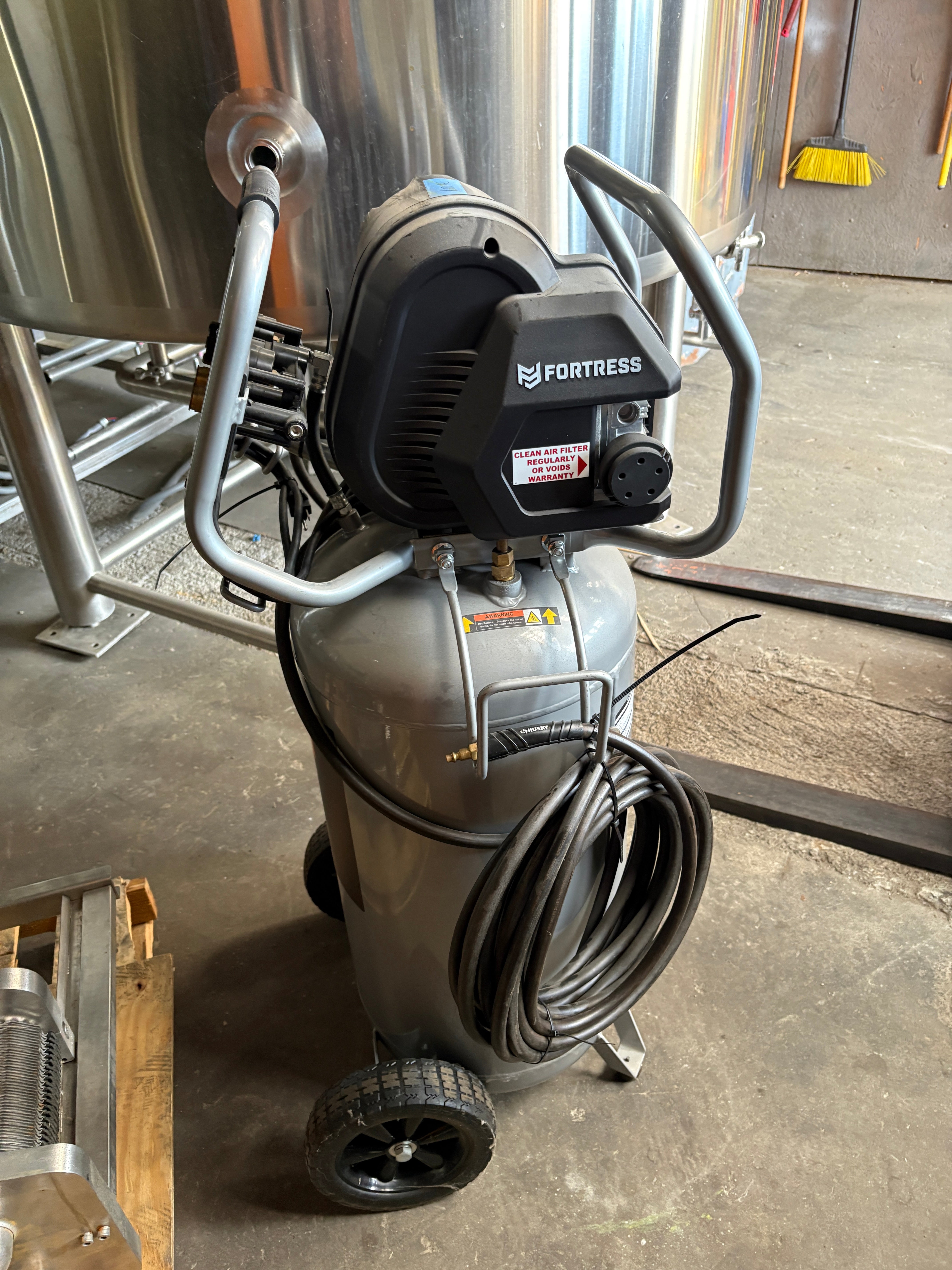 Fortress 27gal Air Compressor