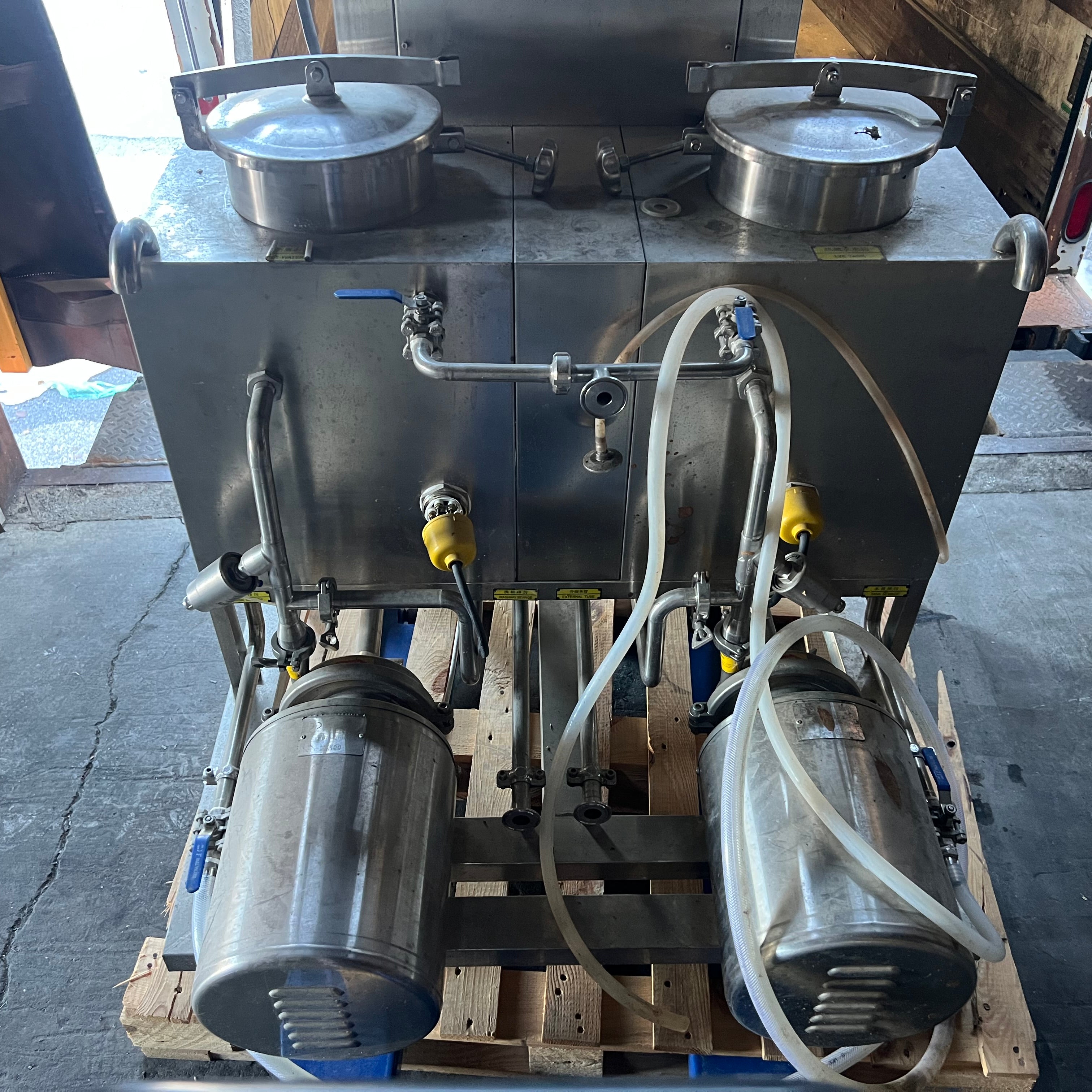 2 Head Keg Washer