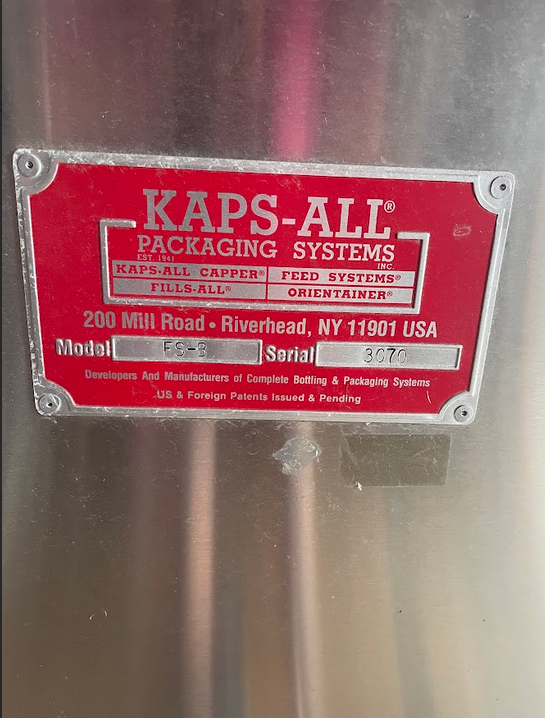 Kaps-All Cap Feeder
