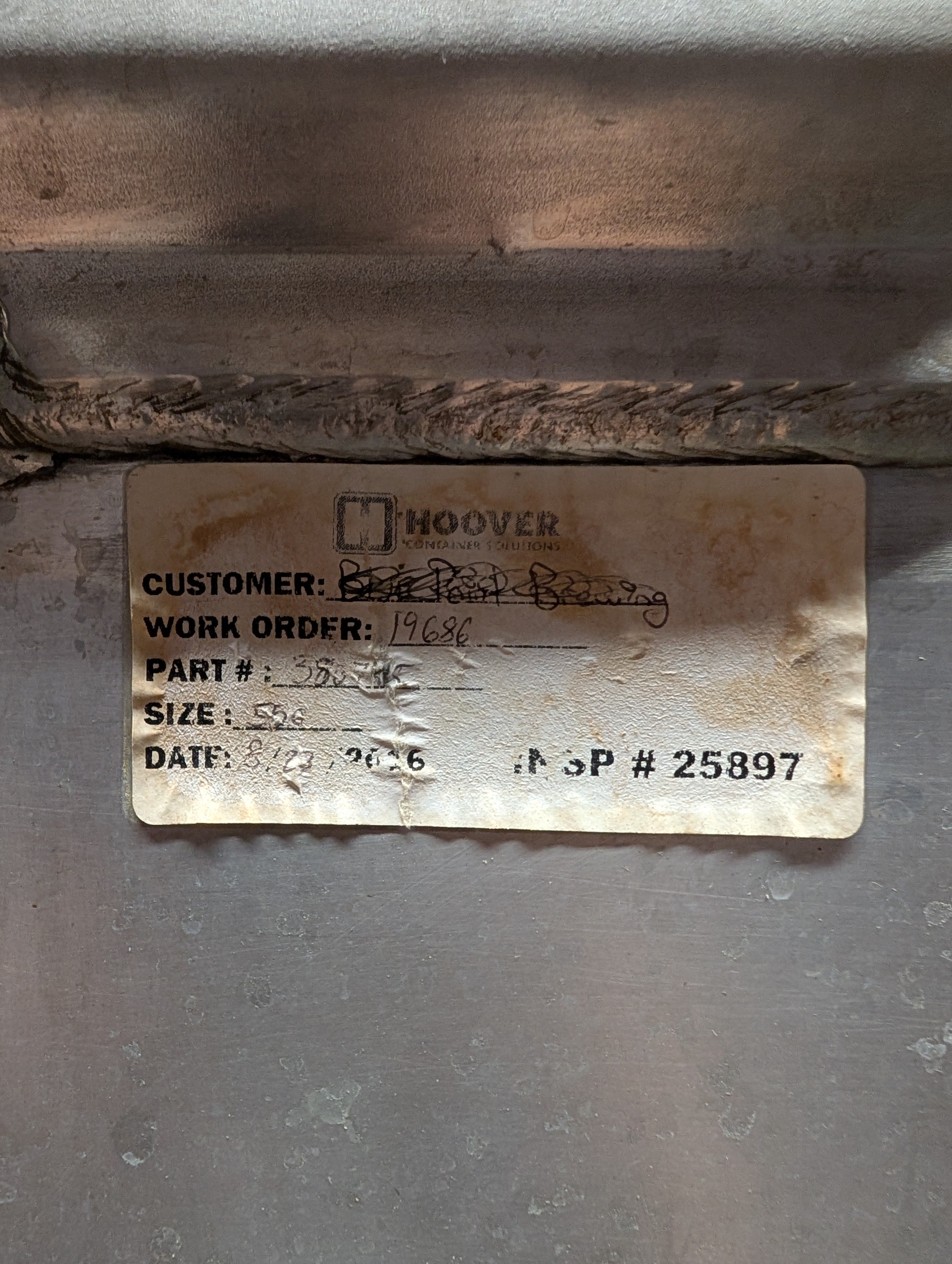 550 Gallon Stainless Totes