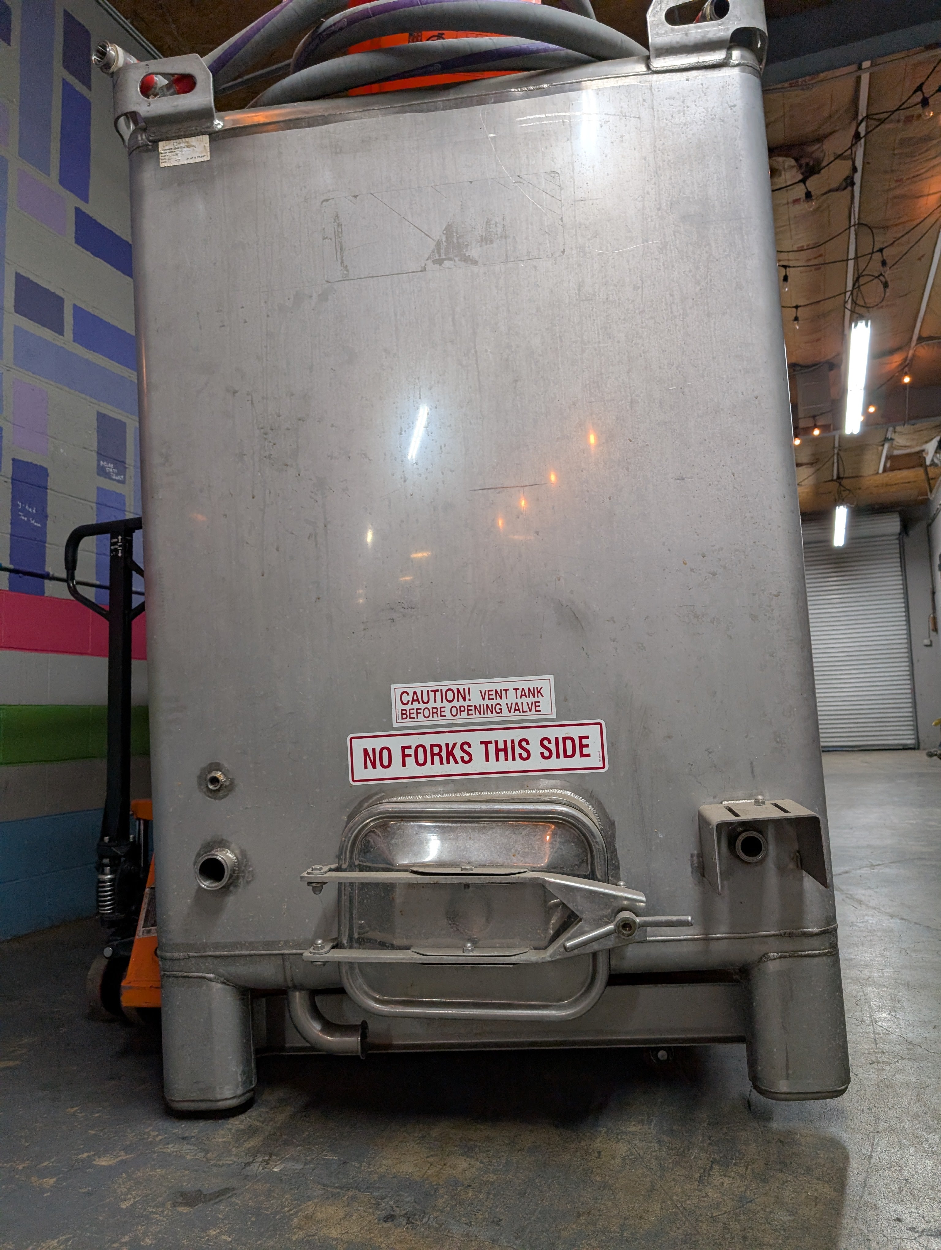 550 Gallon Stainless Totes