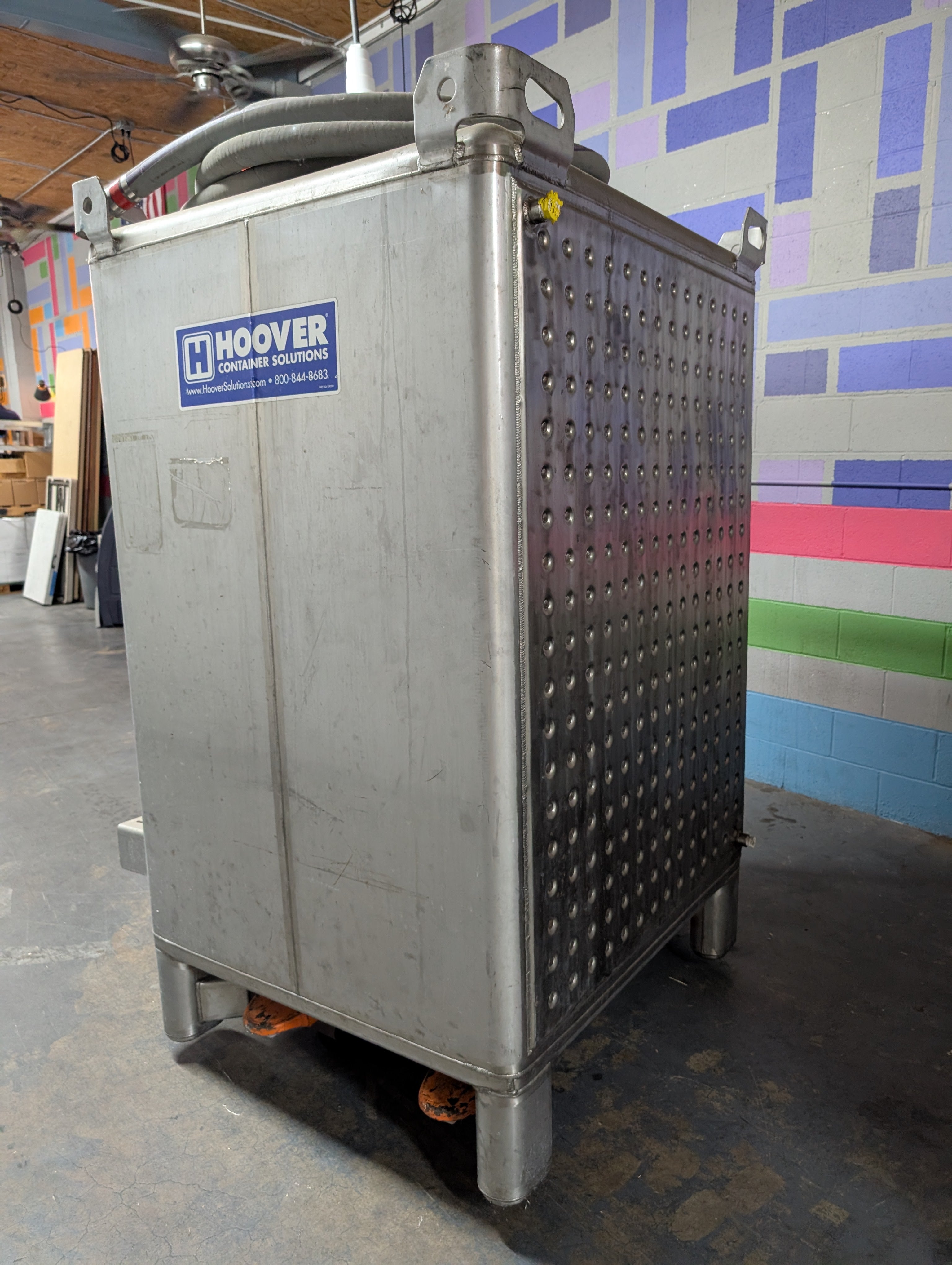 550 Gallon Stainless Totes