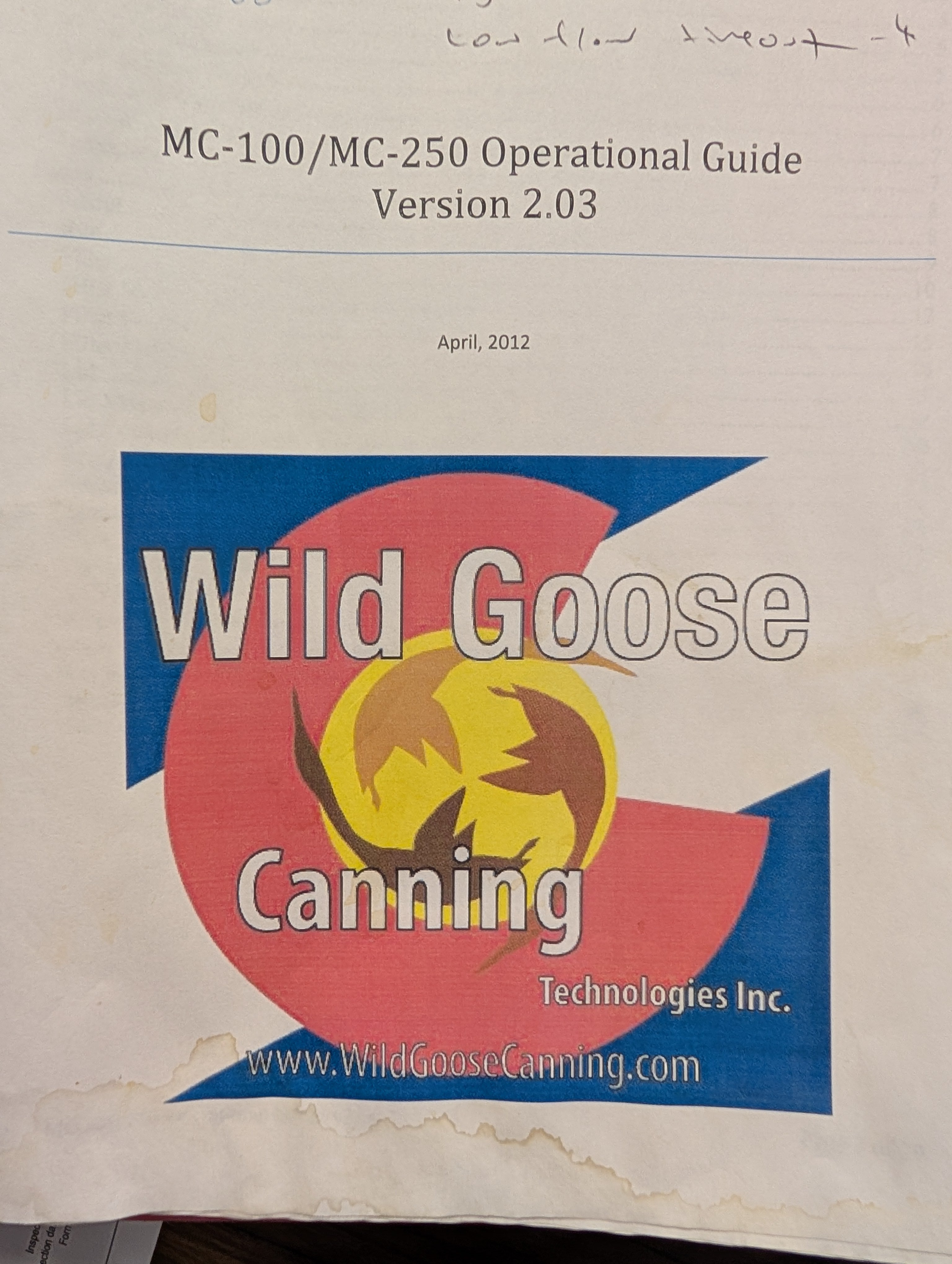 Wild Goose 2-Head Can Filler