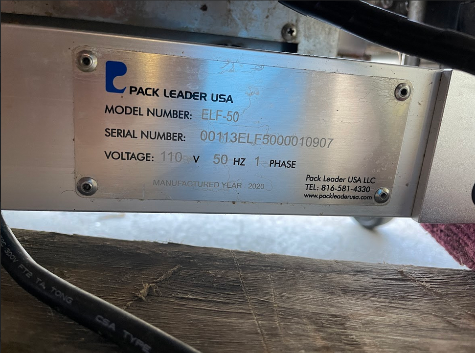 Pack Leader Table Top Labeler