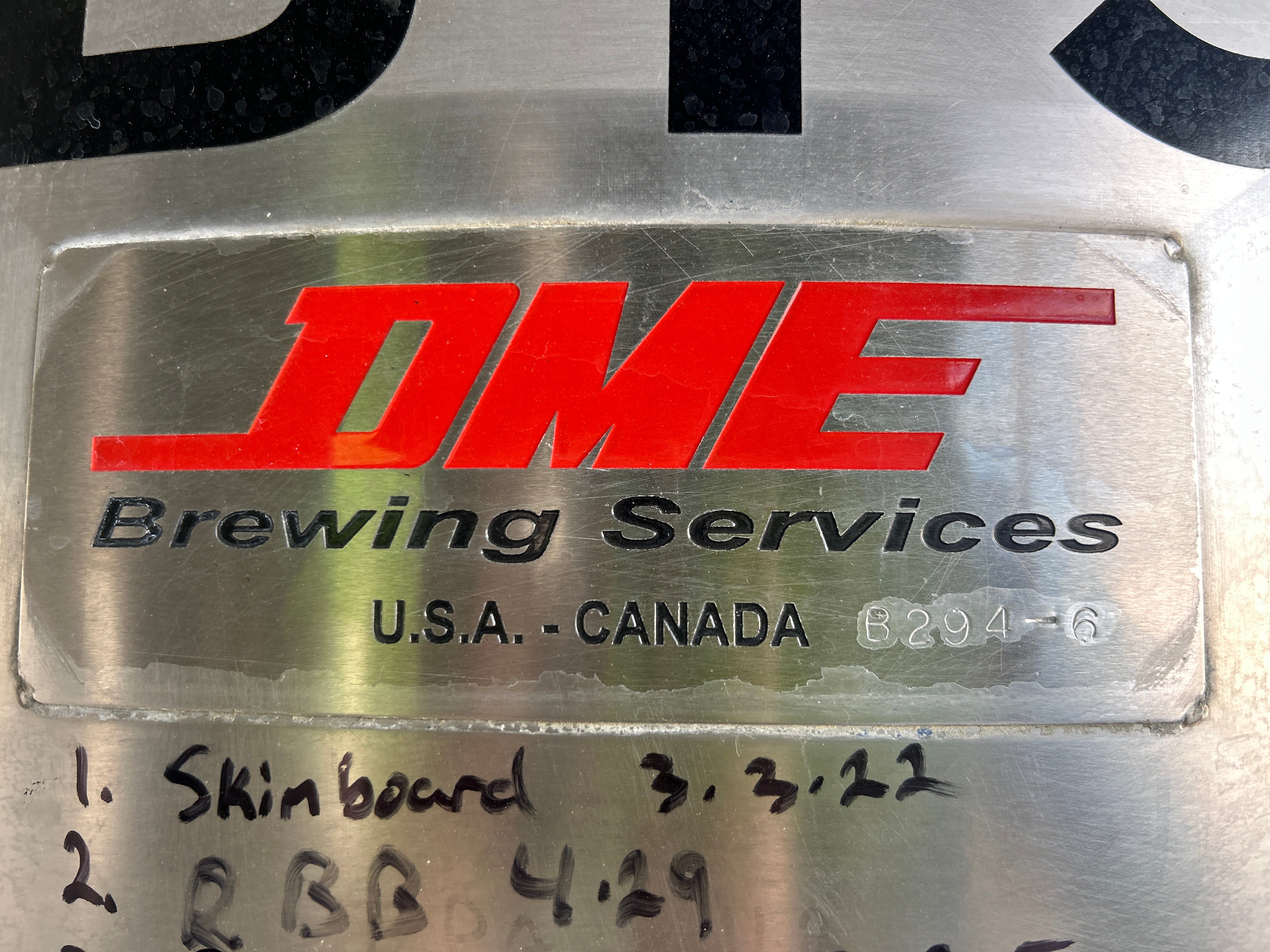 10bbl DME Serving Tanks
