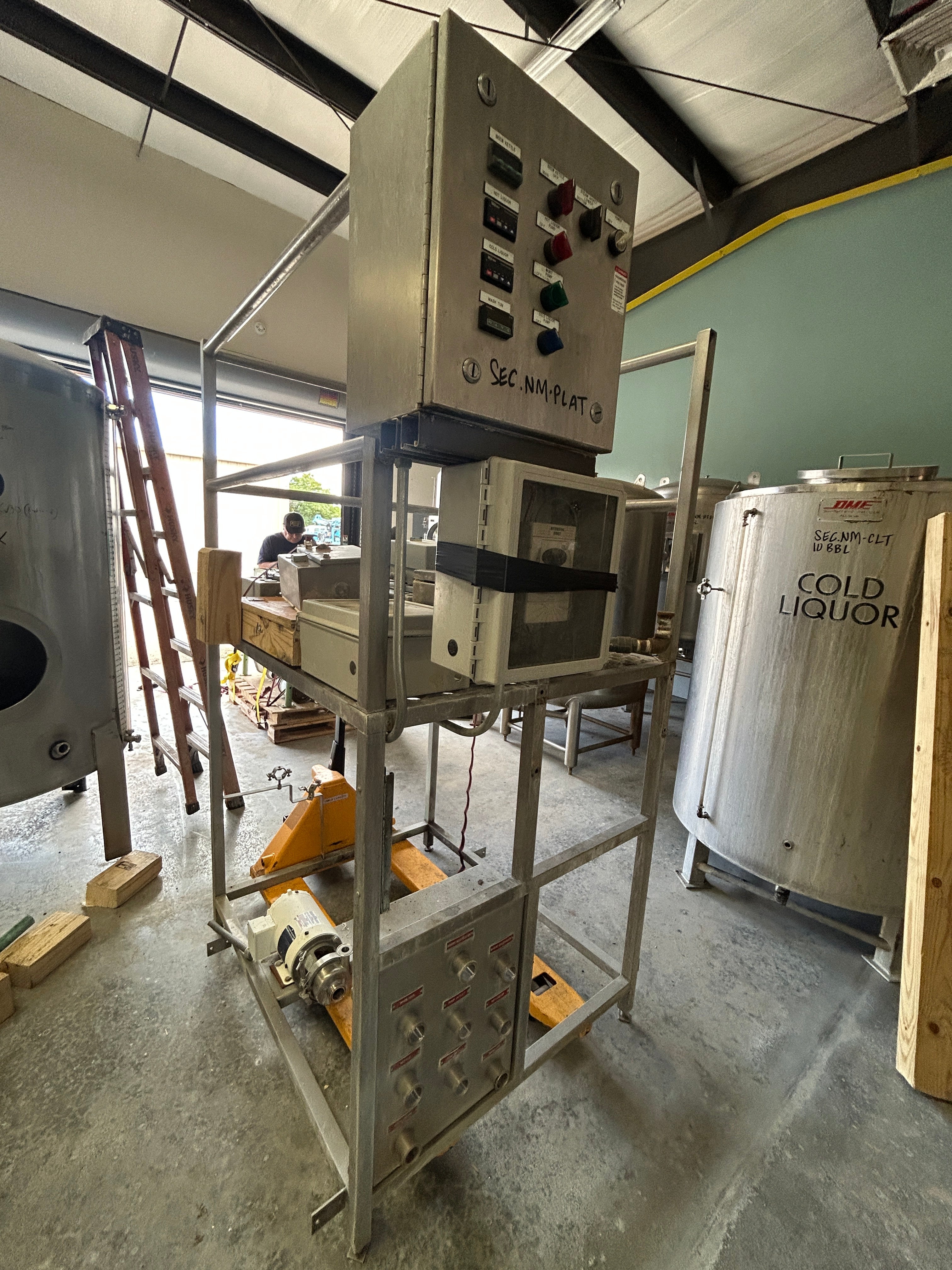 10bbl DME Steam Brewhouse