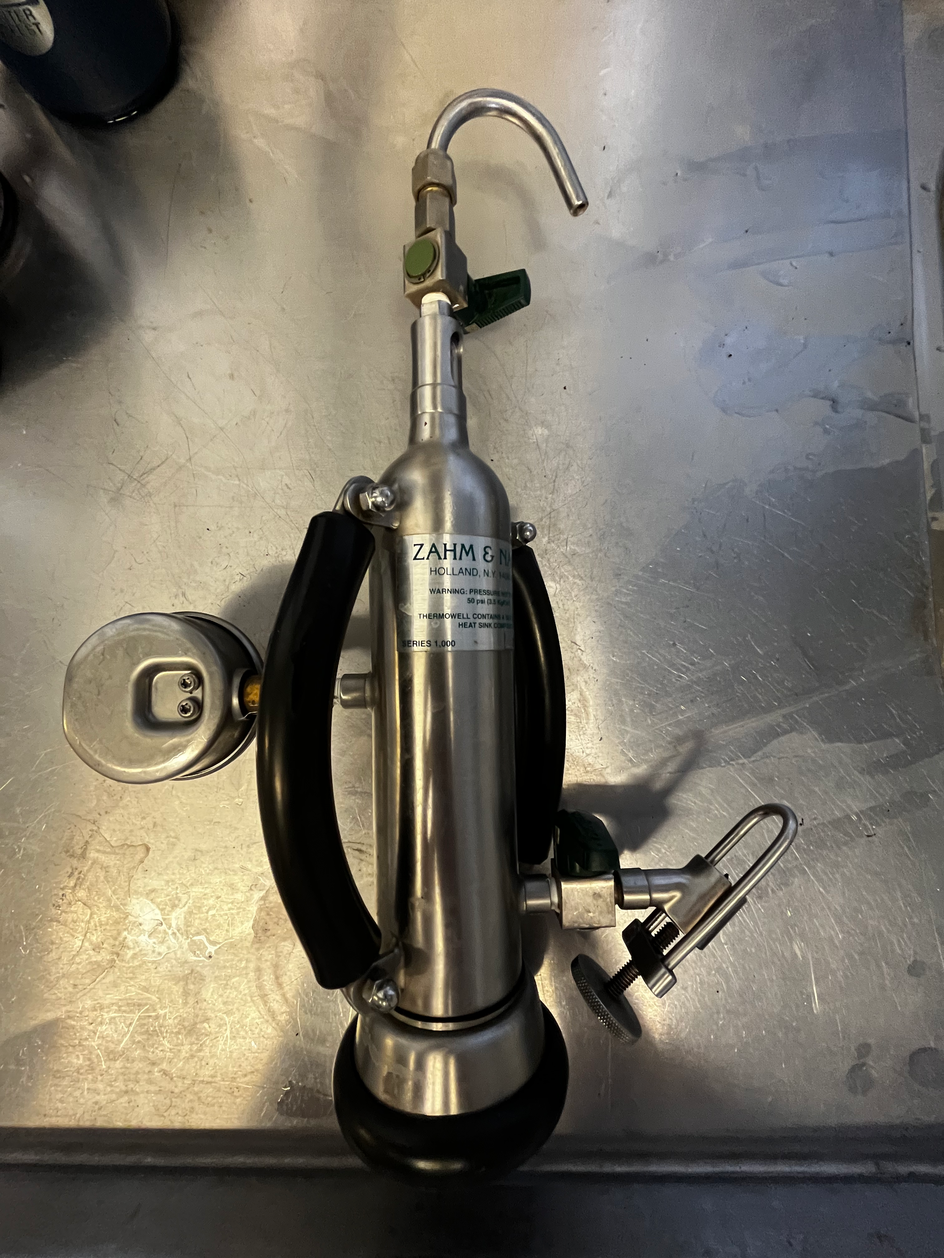 Zahm & Nagle CO² Volume Meter
